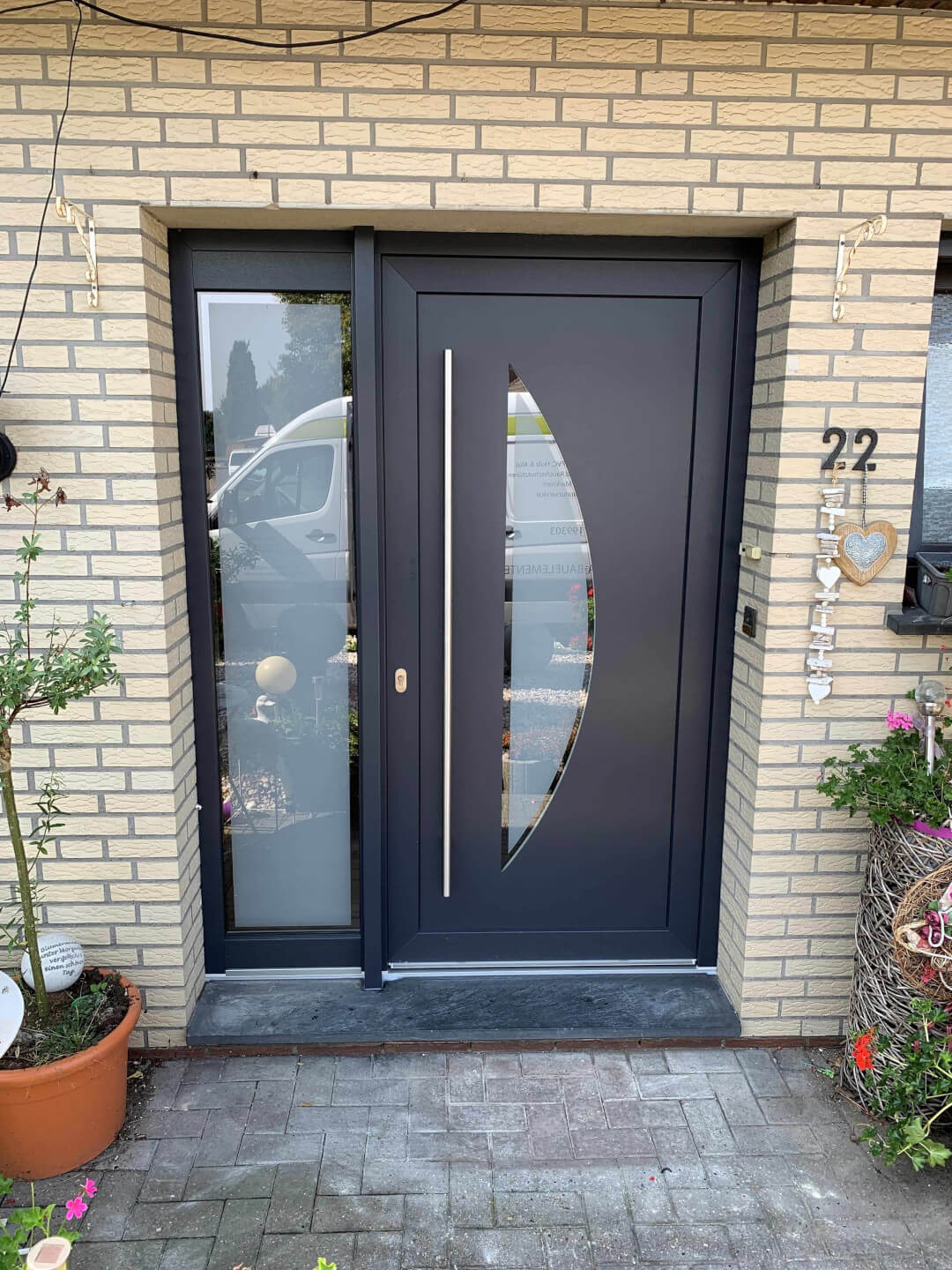 VEKA Kunststoff-Haustür