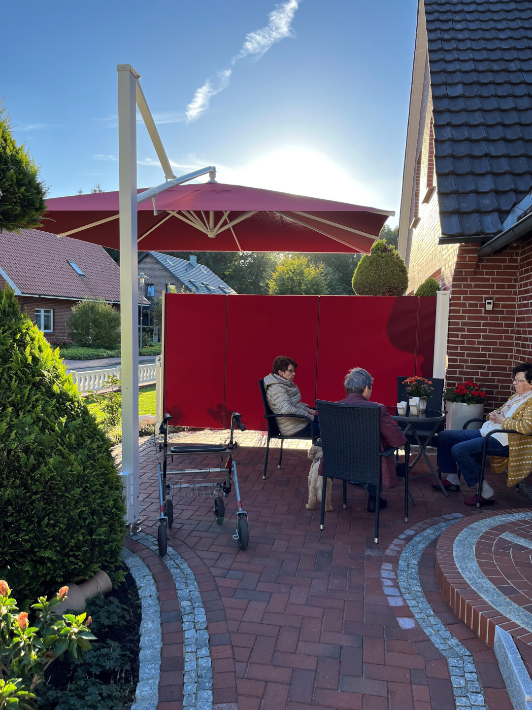 Seitenmarkise von Warema