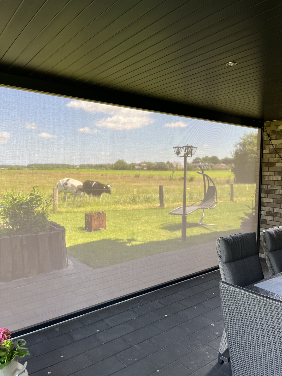 Senkrechtmarkise von Warema